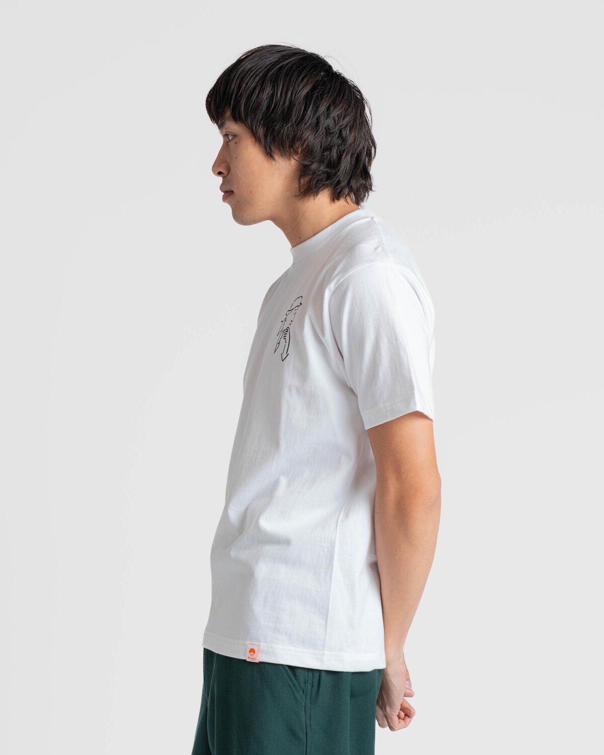 Beams Japan x YASUJIRO OZU LOGO TEE | 56040143655-01